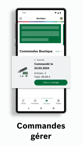 Bosch DIY : Garantie et Promos screenshot