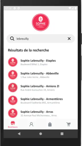 Boulangerie Sophie LEBREUILLY screenshot