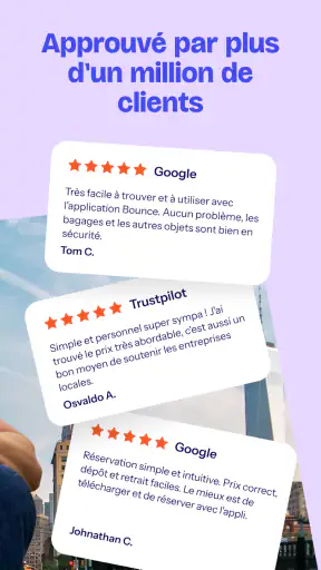 Bounce: Consigne à bagages screenshot
