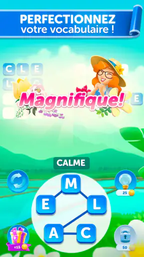 Bouquet de Mots: jeu de mots screenshot