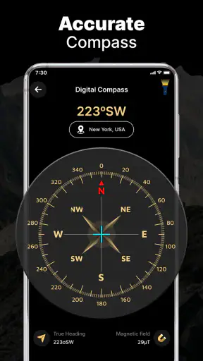 Boussole - Compass GPS screenshot