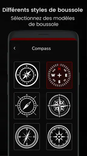 Boussole : Digital Compass App screenshot
