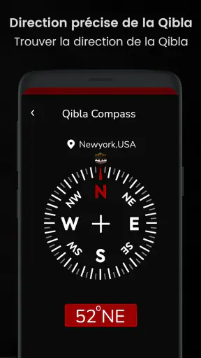 Boussole : Digital Compass App screenshot