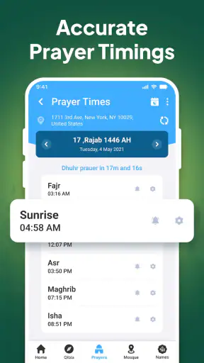Boussole Qibla-Qibla Direction screenshot
