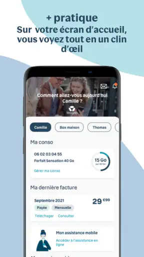 Bouygues Telecom screenshot