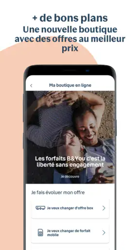 Bouygues Telecom screenshot