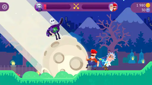 Bowmasters: jeux d'action screenshot