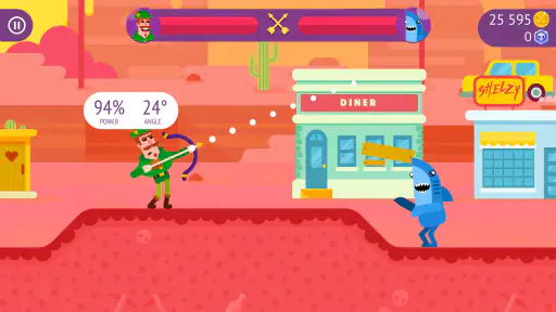 Bowmasters: jeux d'action screenshot