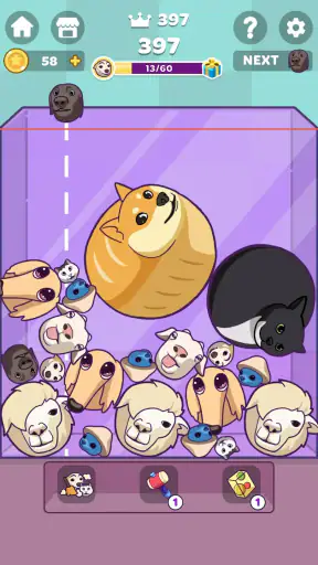 Brainrot Merge - Drop Puzzle screenshot
