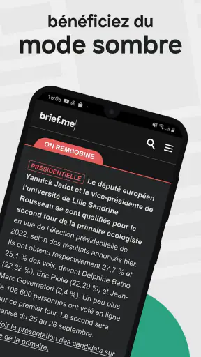 Brief.me : l'actu qui compte screenshot
