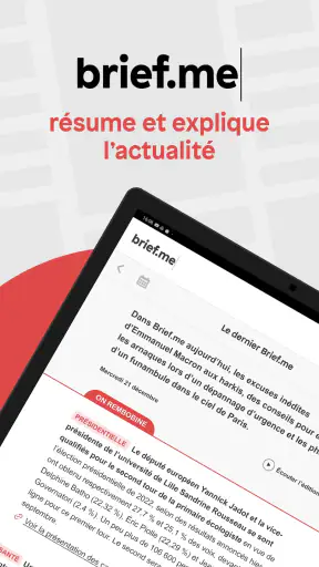 Brief.me : l'actu qui compte screenshot