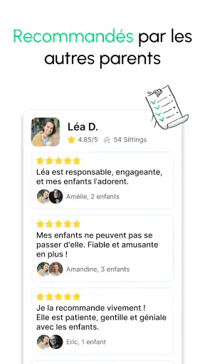 Bsit, l'app de babysitting screenshot