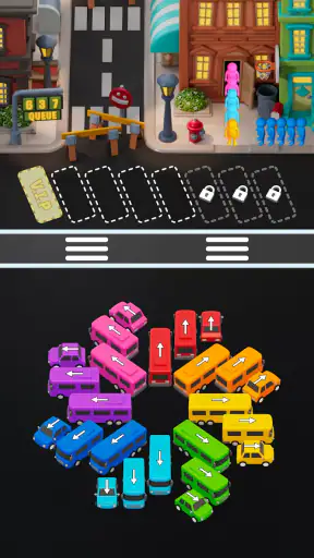Bus Craze - Traffic Jam Puzzle screenshot