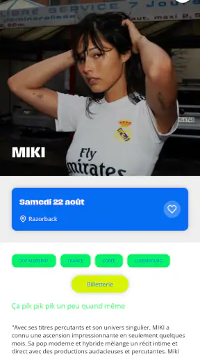 Cabaret Vert 2026 screenshot