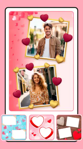 Cadre photo, collage photo screenshot