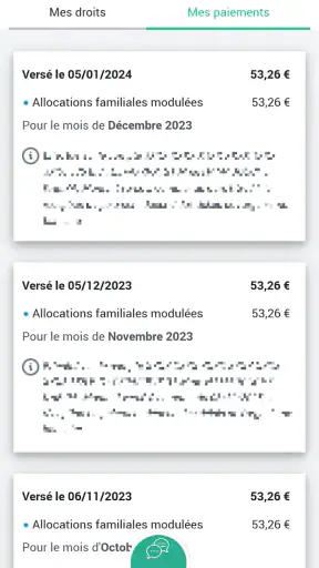 Caf - Mon Compte screenshot