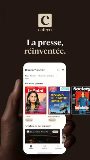 Cafeyn - Journaux & magazines screenshot