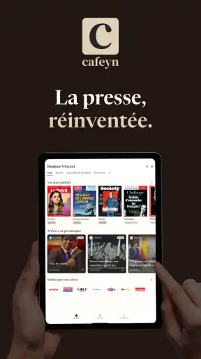 Cafeyn - Journaux & magazines screenshot