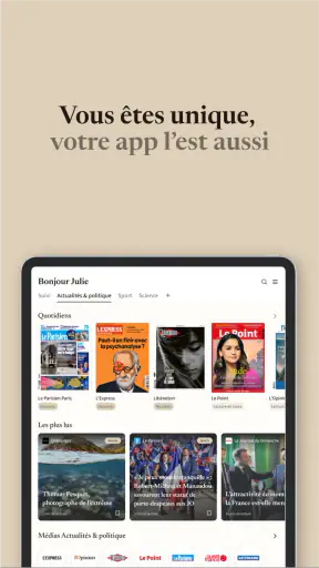 Cafeyn - Journaux & magazines screenshot