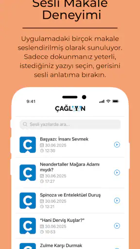 Çağlayan Dergisi screenshot