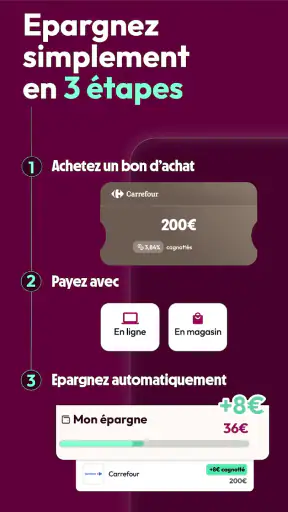 Cagnup - Dépenser et épargner screenshot
