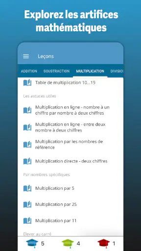 Calcul Mental & Arithmétique screenshot