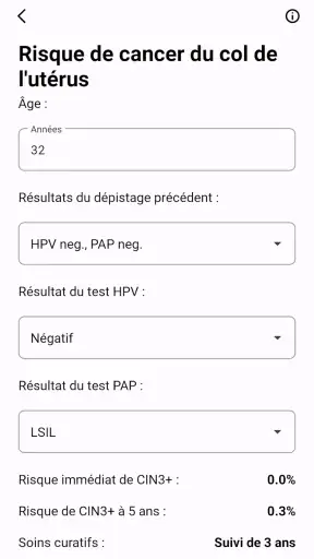 Calculateur Obstétrique screenshot
