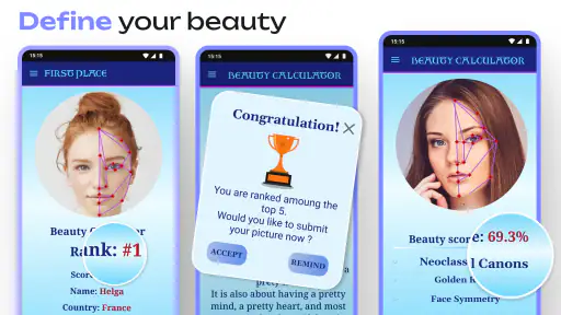 Calculatrice de Beauté screenshot