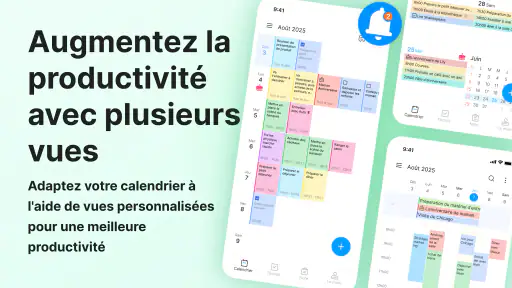 Calendrier Agenda, Planner App screenshot
