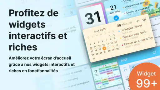 Calendrier Agenda, Planner App screenshot