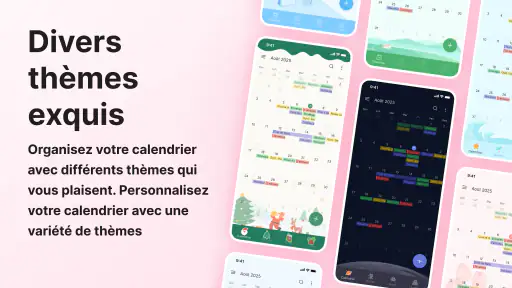 Calendrier Agenda, Planner App screenshot