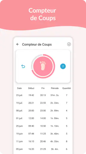 Calendrier de Grossesse screenshot