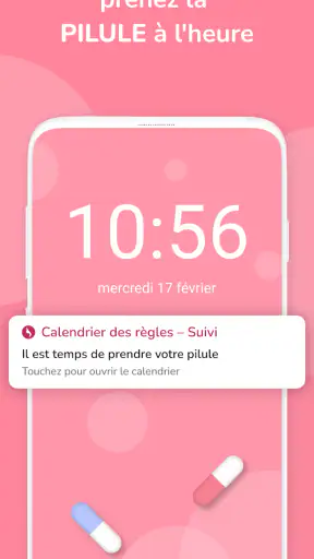 Calendrier des règles – Suivi screenshot