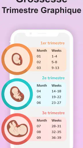 Calendrier Grossesse Suivi screenshot