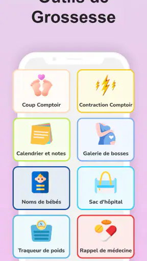 Calendrier Grossesse Suivi screenshot
