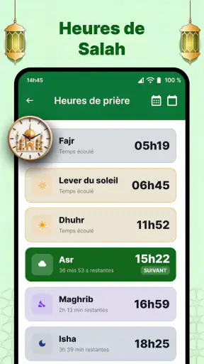 Calendrier Ramadan 2026 Ftour screenshot