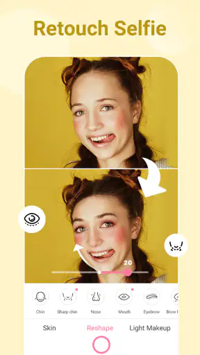 Caméra Beauté - Selfie,Éditeur screenshot