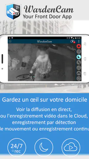 Caméra de sécurité WardenCam screenshot