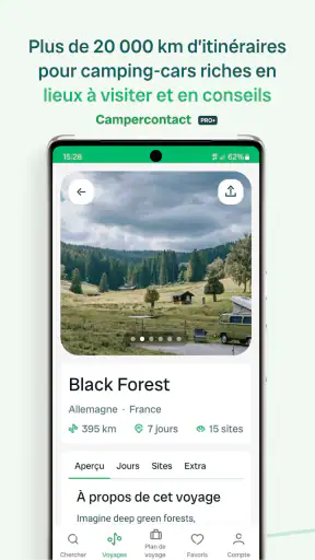 Campercontact aire camping screenshot