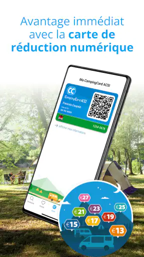 CampingCard ACSI screenshot