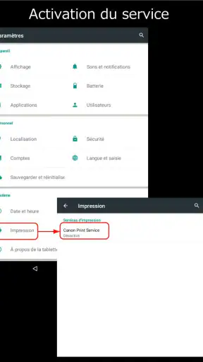 Canon Print Service screenshot