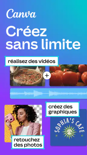Canva: Retouche Photo et Vidéo screenshot