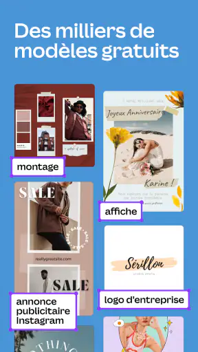 Canva: Retouche Photo et Vidéo screenshot