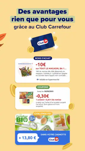 Carrefour France screenshot
