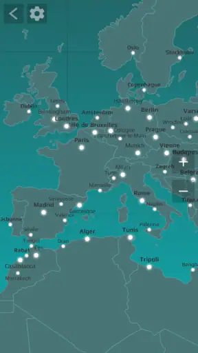 Carte du monde Quiz screenshot