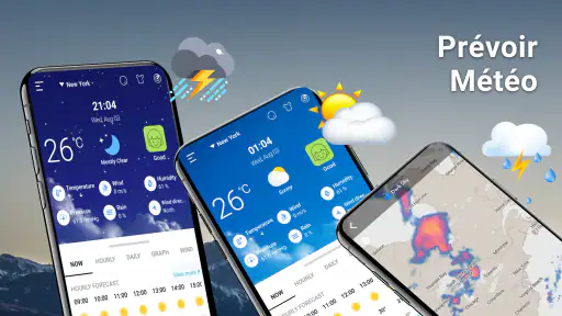 Carte météo : demain, aujourd screenshot