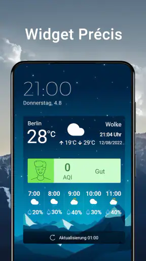 Carte météo : demain, aujourd screenshot