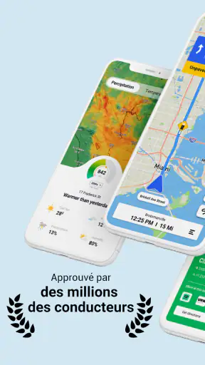 Cartes GPS, navigation, trafic screenshot