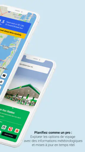 Cartes GPS, navigation, trafic screenshot