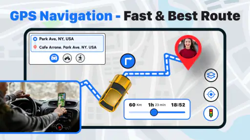 Cartes GPS Navigation Vocale screenshot